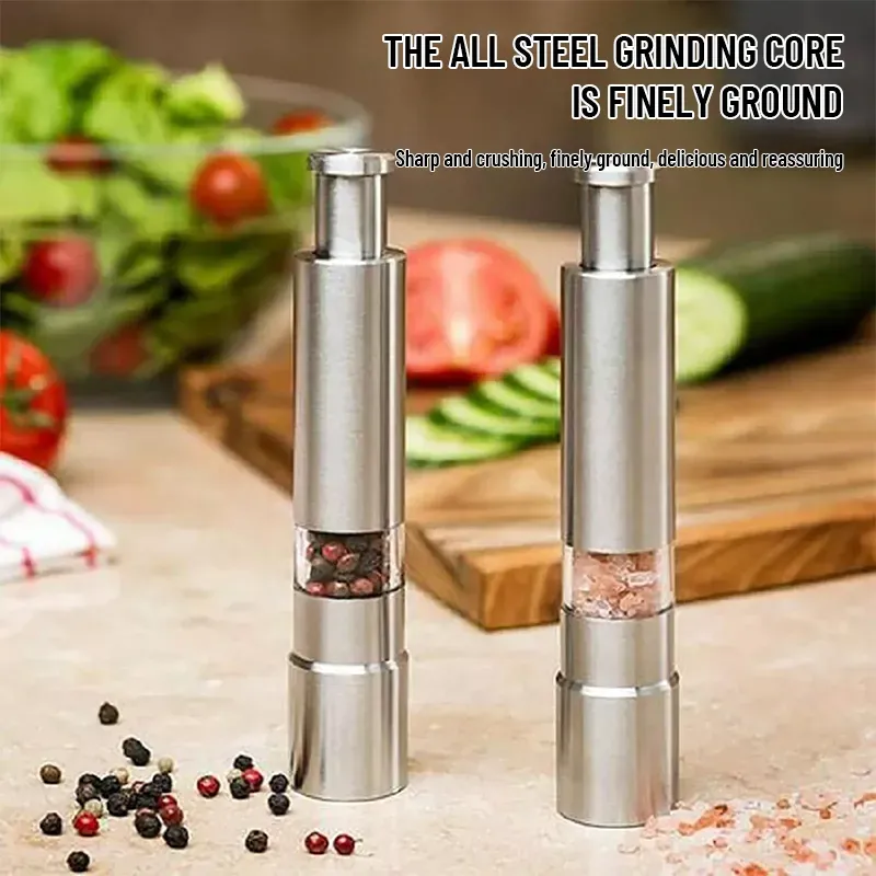 Stainless Steel Salt And Pepper Grinder